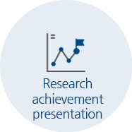 Research achievement presentation